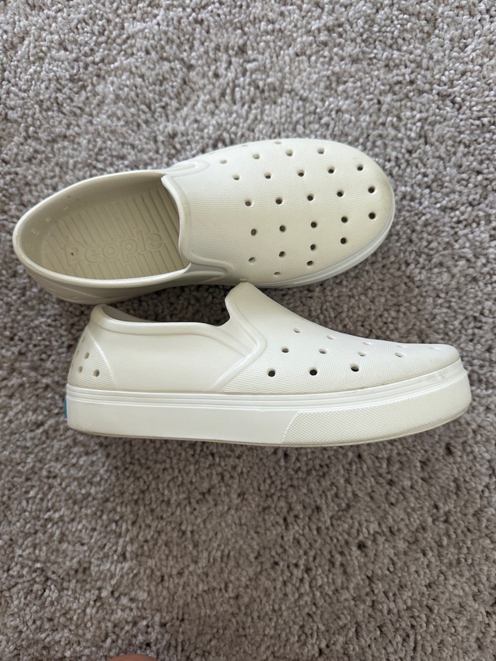 People Slip-On Kids Shoes in Off-White